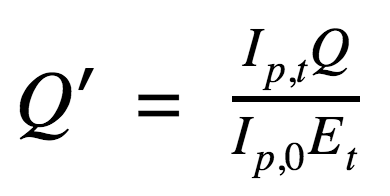 Monetary normalization formula