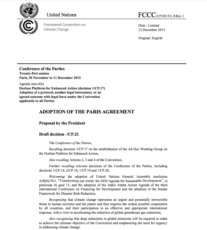 Climate Treaty PDF