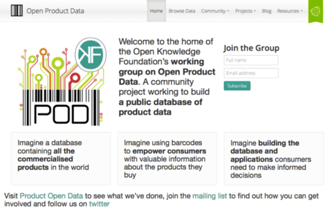 Product Open Data